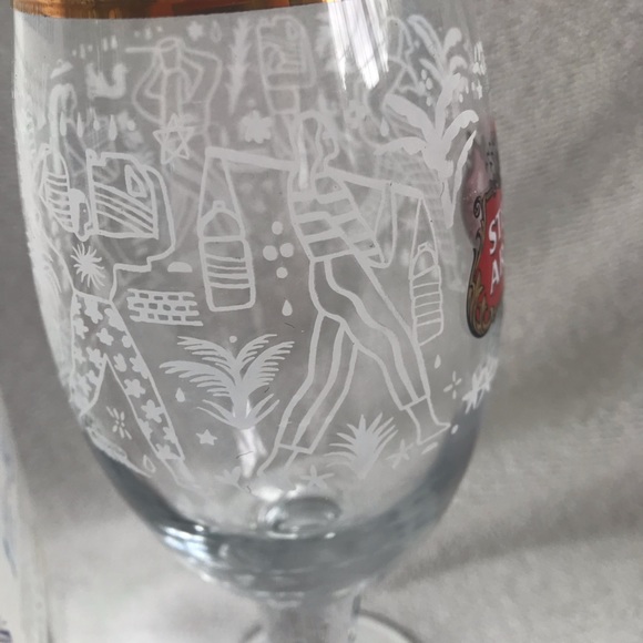 Stella Artois Philippines Monica Ramos Chalice Beer Glass  in  Box - Picture 3 of 7